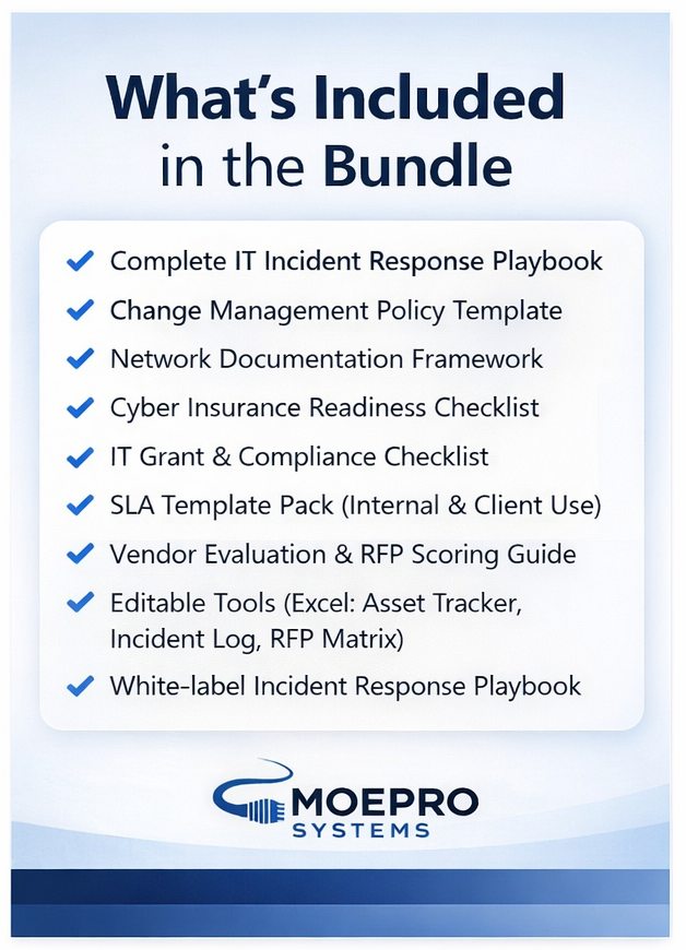 What's Included in the IT Documentation Bundle
